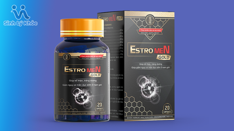 Estromen Gold cải thiện chữa yếu sinh lý hữu hiệu cho nam giới hiện đại